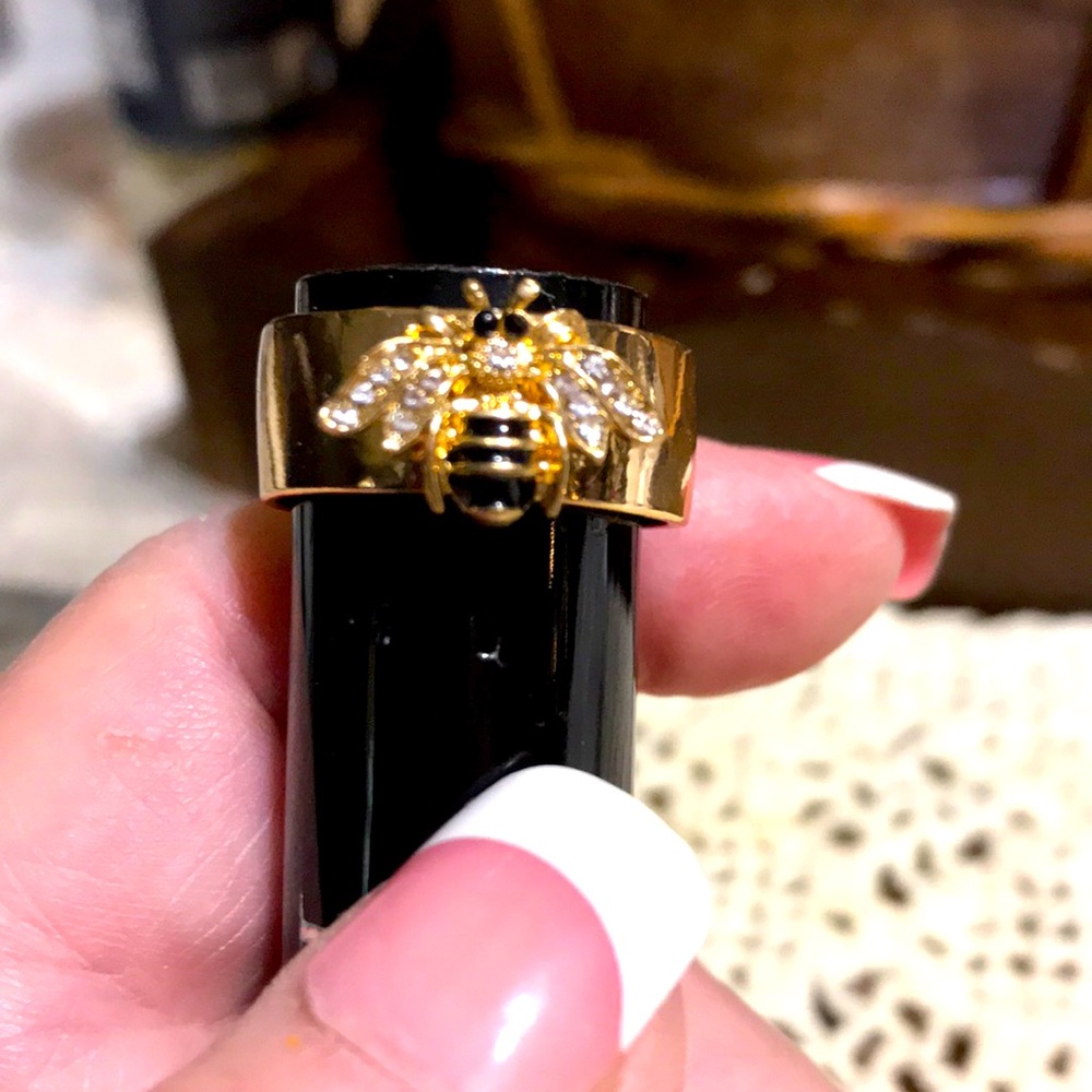 925 Bee Ring - image 1